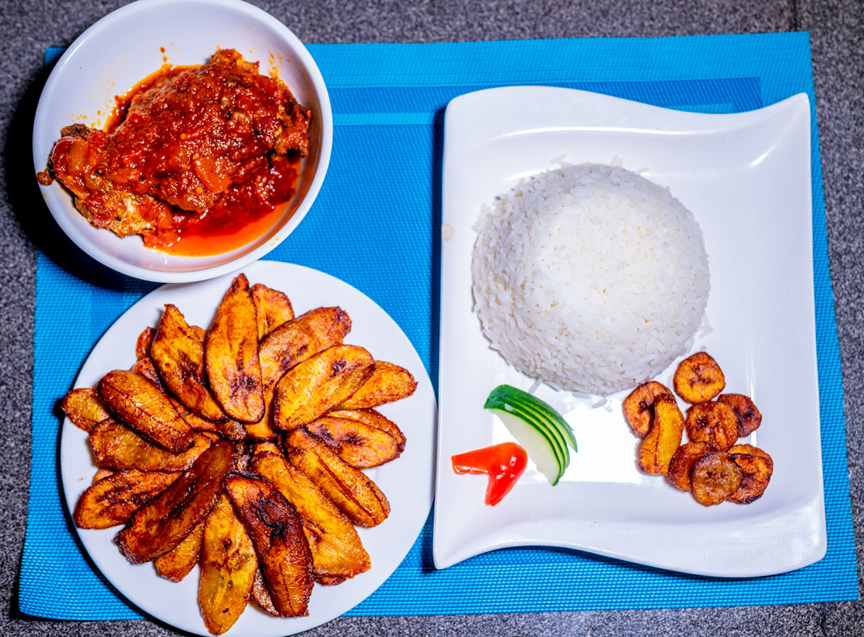 Siro Edge Water Hotel Rice and Plantain