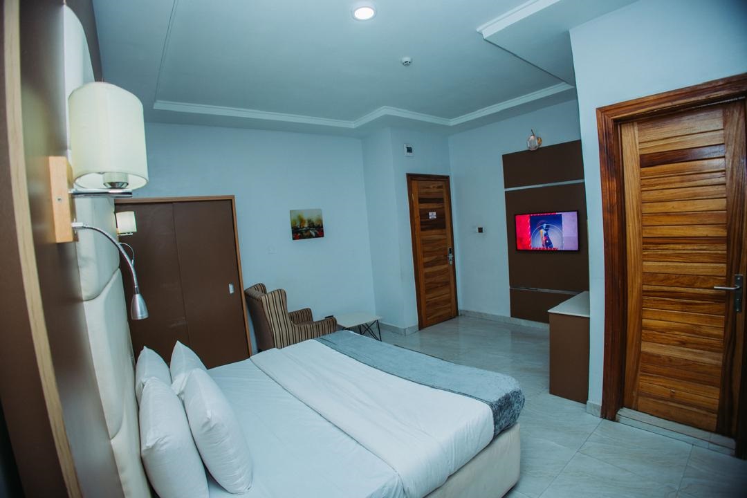 Junior Suite Front Bed View